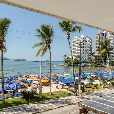 Apto - Predio De Frente Para Praia - Asturias - Guaruja - 2 Vagas Garagem - Wi-Fi E Ar Condicionado ภายนอก รูปภาพ