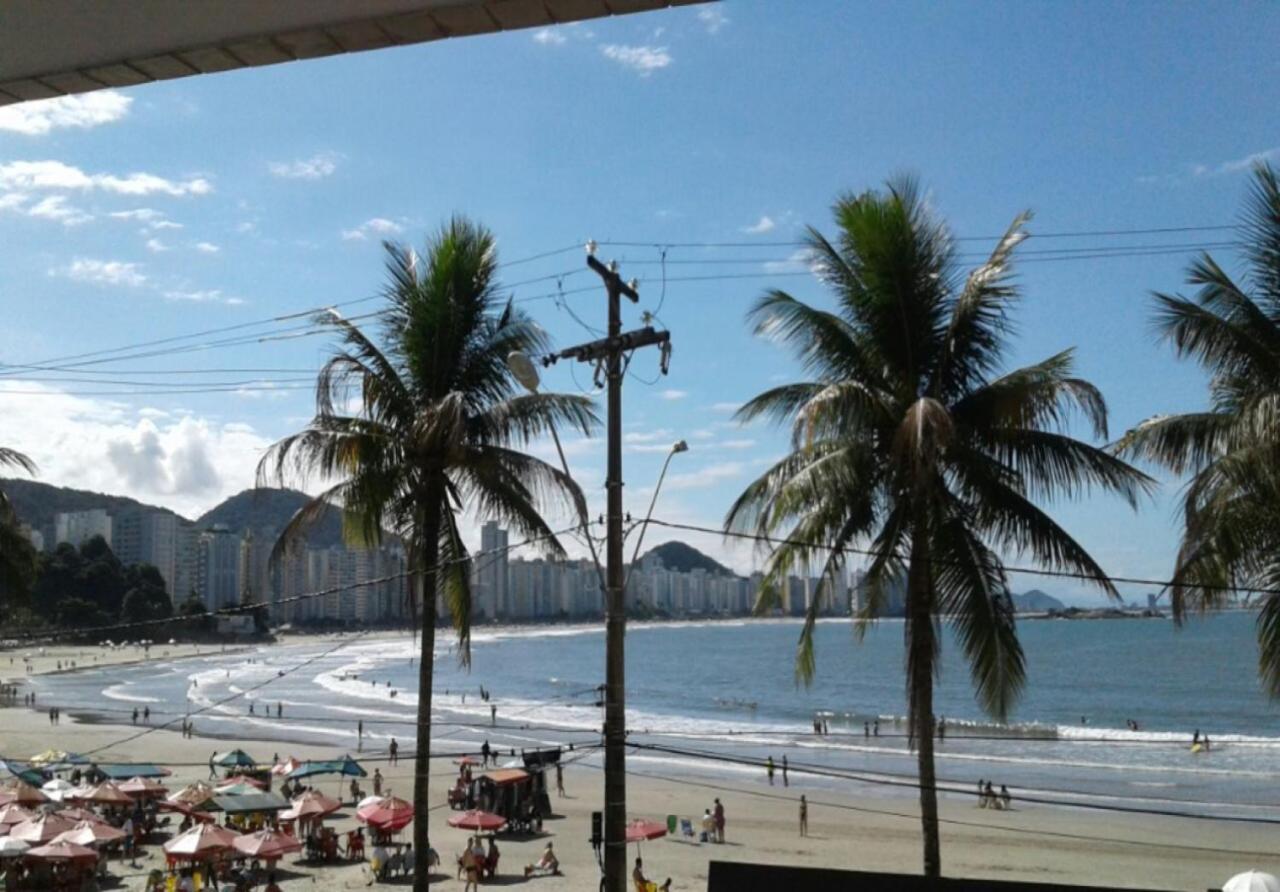 Apto - Predio De Frente Para Praia - Asturias - Guaruja - 2 Vagas Garagem - Wi-Fi E Ar Condicionado ภายนอก รูปภาพ