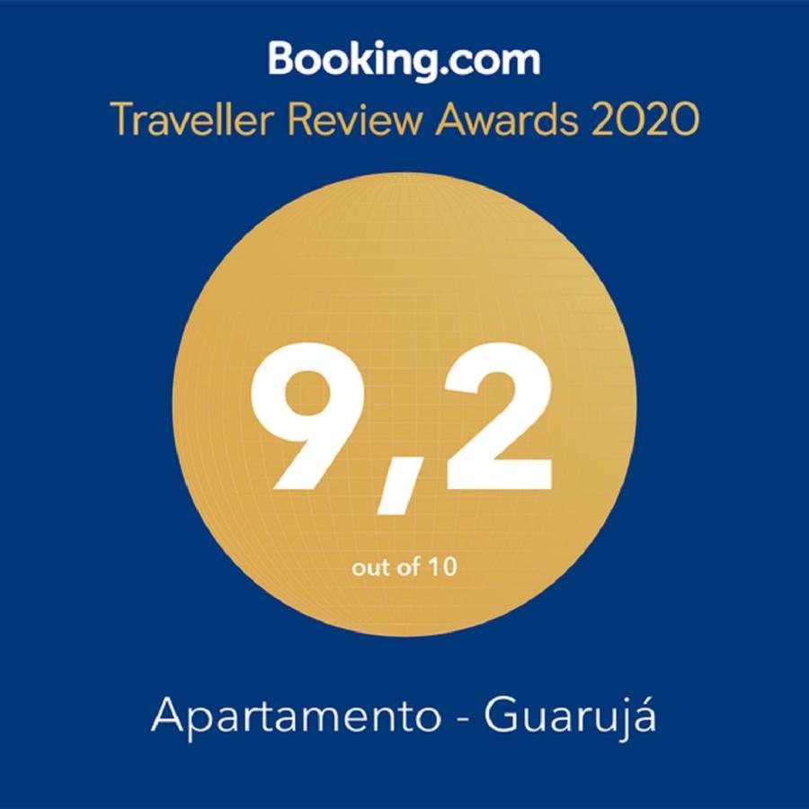 Apto - Predio De Frente Para Praia - Asturias - Guaruja - 2 Vagas Garagem - Wi-Fi E Ar Condicionado ภายนอก รูปภาพ